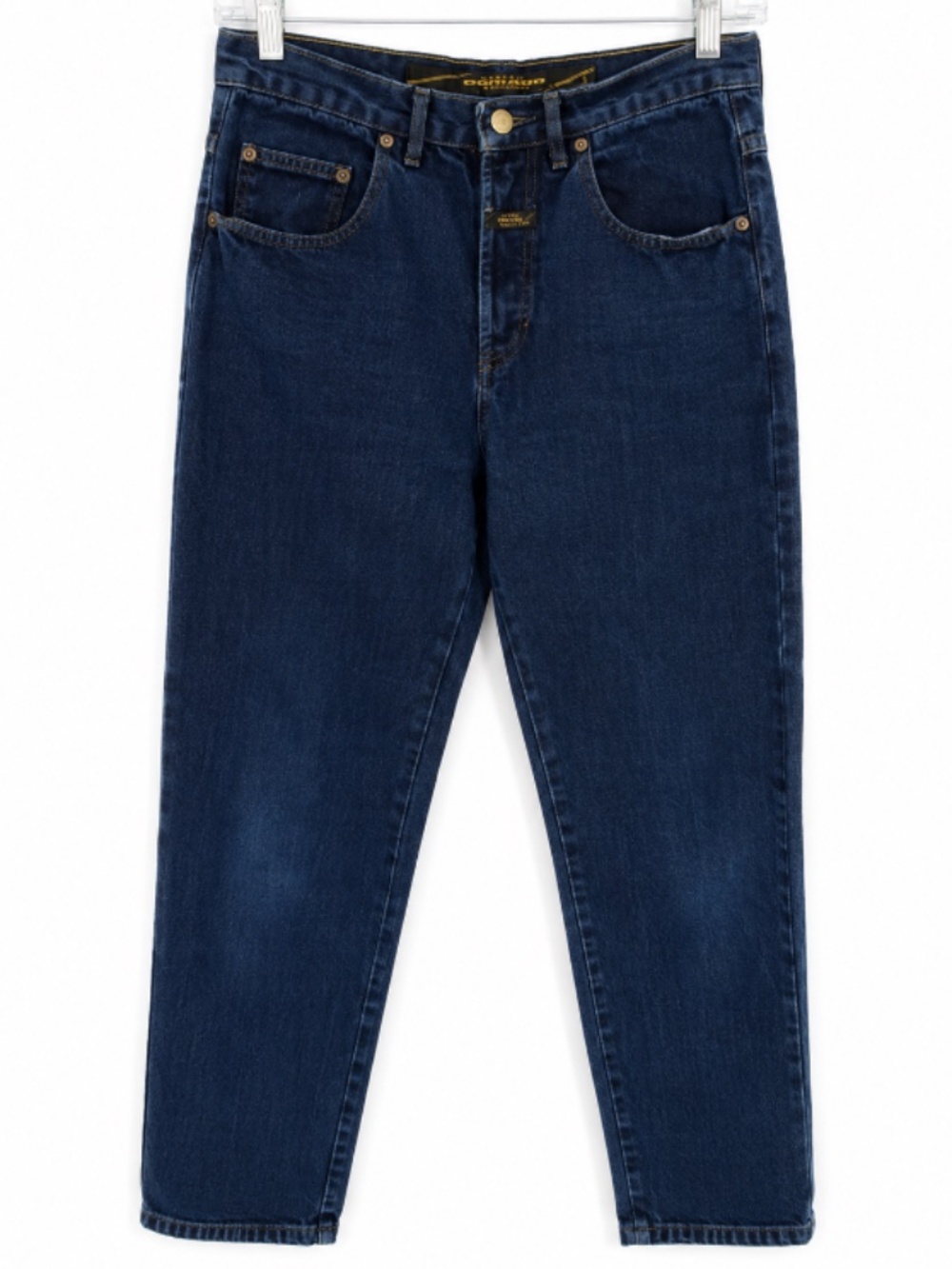MARITHE FRANCOIS GIRBAUD Vintage 90s Button Fly Jeans Dark Wash Size 5/6
